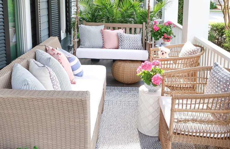 9 ways to decorate a small front porch Australian Handyman Magazine