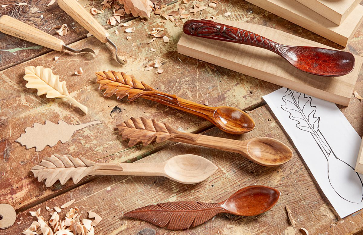 How to hand carve a wooden spoon Australian Handyman Magazine