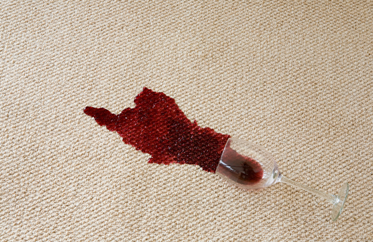 14. Remove wine stains for good