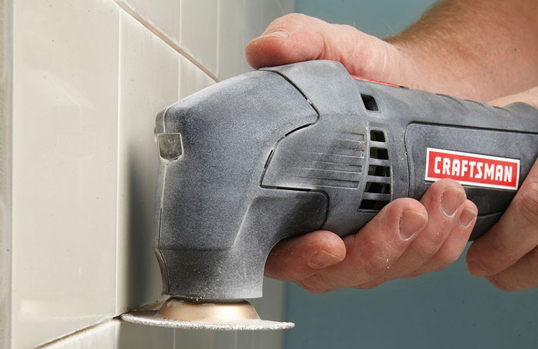 4. Remove grout with ease