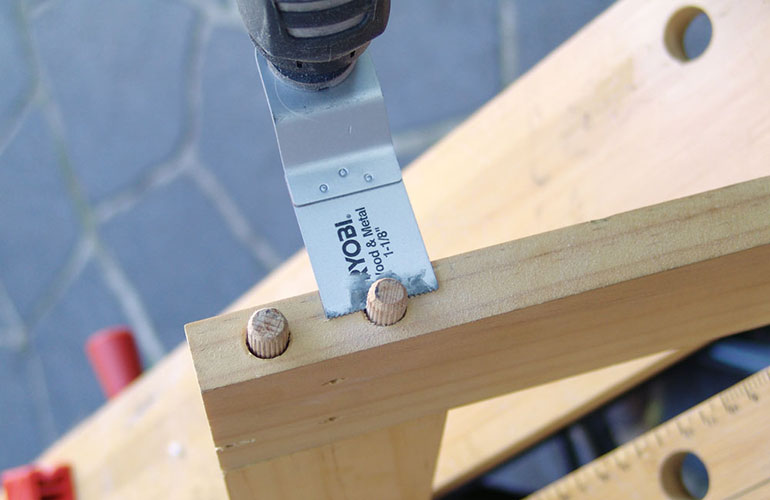 5. Give your chisels a break
