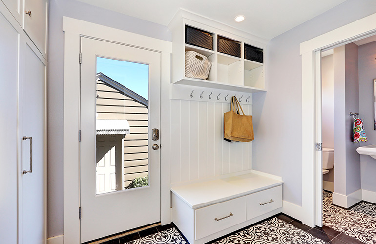 Want to make a small room feel bigger? Ditch the clutter!