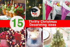15 thrifty last-minute Christmas decorating ideas