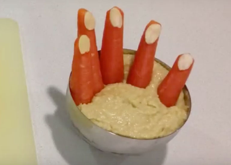 2. Creepy Carrot Fingers