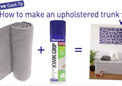 upholstered storage box