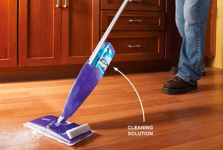 3. Clean Hard Floors Faster