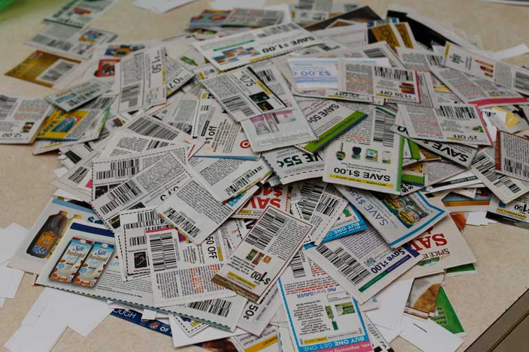 2. Homemade Coupons 