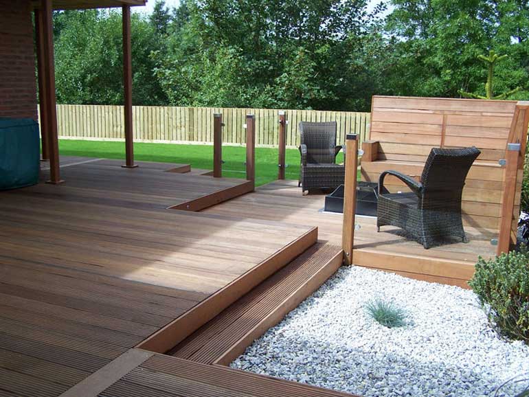 1. Extend with a timber deck