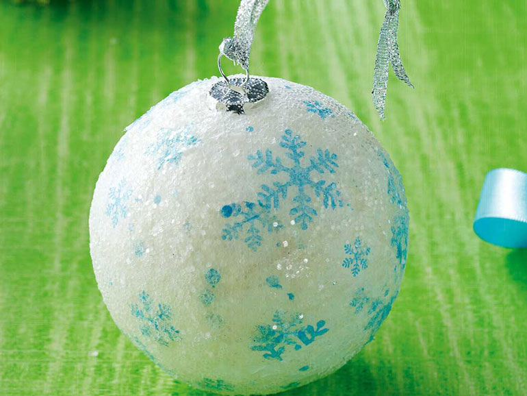 How To Decoupage Christmas Ornaments