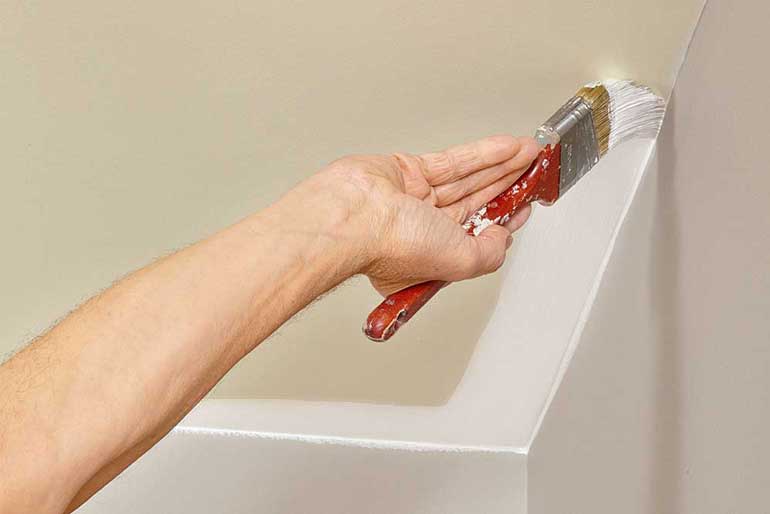 6. Overlap the edges onto walls 