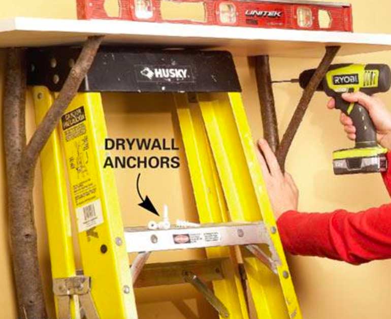 Make This Original Branch Shelf in Minutes Australian Handyman Magazine