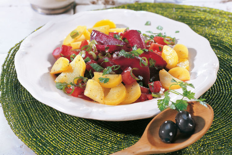 Moroccan Beetroot And Potato Salad