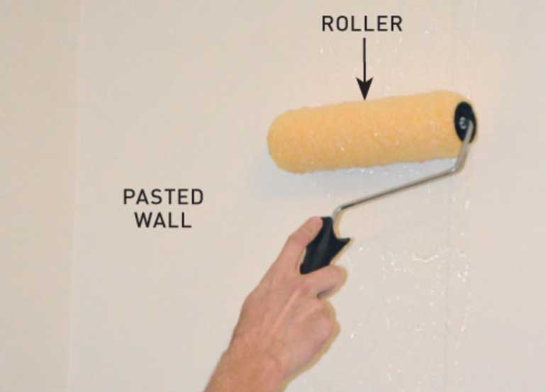 Step 2. Paste the wall