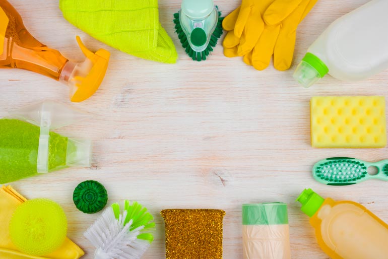 Make your own green cleaning products