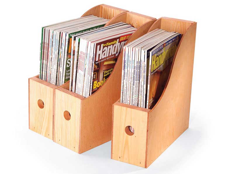 Build These Handy Magazine Storage Containers