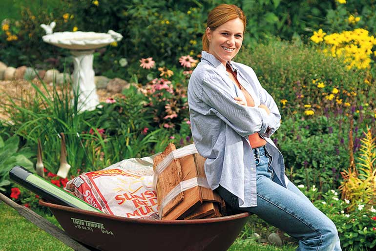 5. Create A Bark Chip Path 