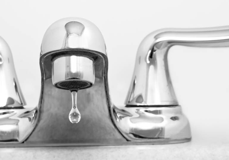 4. Repair the leaking tap