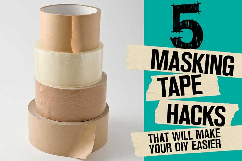5 Masking Tape Hacks That Will Make Your DIY Easier Australian