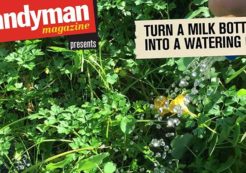 How To Turn A Milk Bottle Into A Watering Can