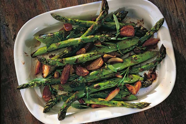 Asparagus With Balsamic Dressing, handyman magazine