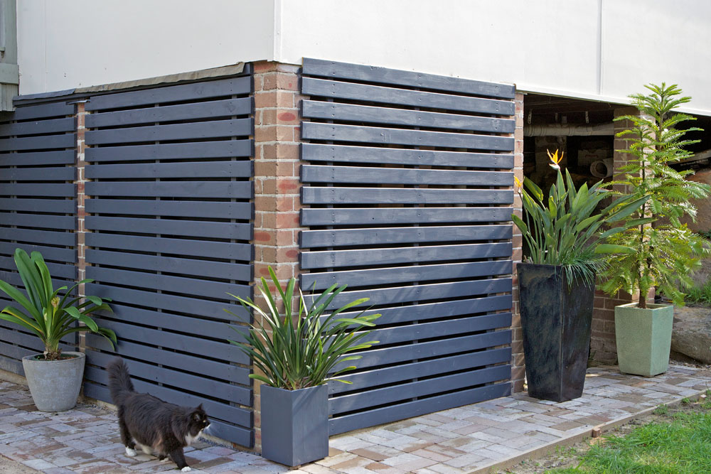 Build A Slatted Timber Screen