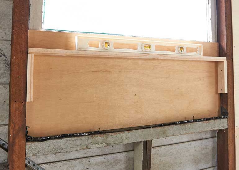 Install the shelf mounts