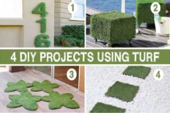4 DIY Projects Using Turf
