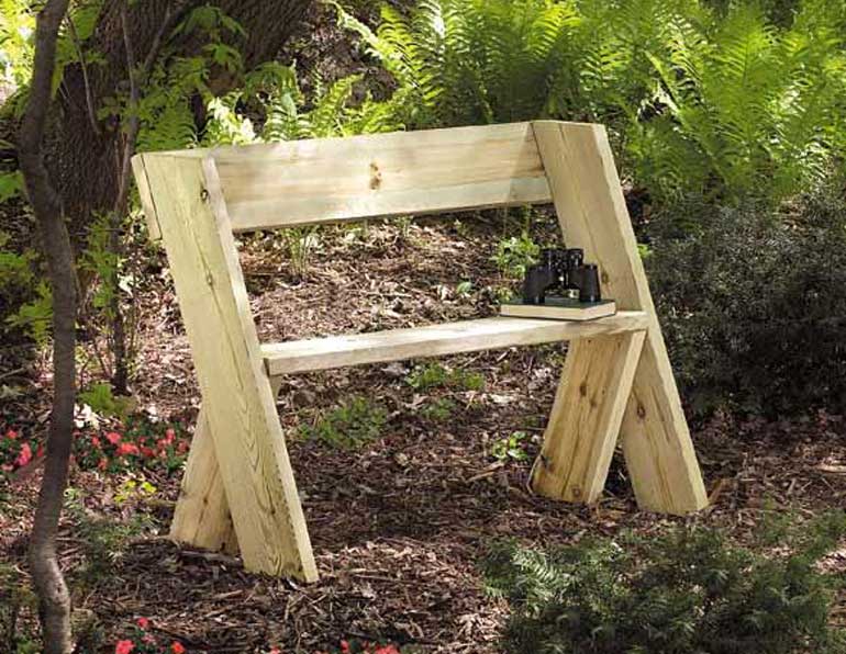 Build This Charming Wooden Bench In Only Hours