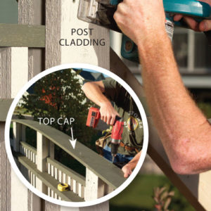 Step 9. Trim the posts