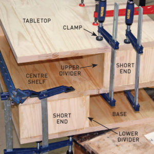 Step 5. Assemble the table