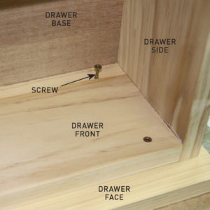 Step 8. Add drawer faces