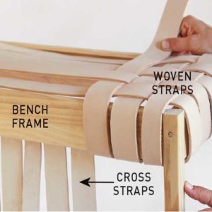 Step 3. Weave the seat