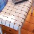 DIY Leather Bench Seat 
