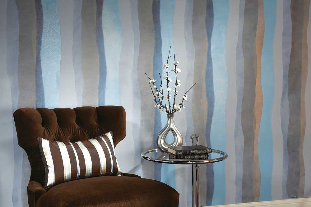Create A Wavy Striped Wall Australian Handyman Magazine
