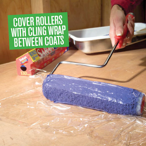 How to Keep a Paint Roller from Drying Out 