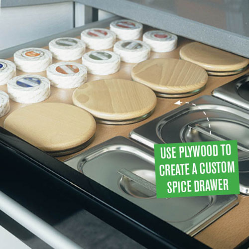 Create A Customised Spice Drawer