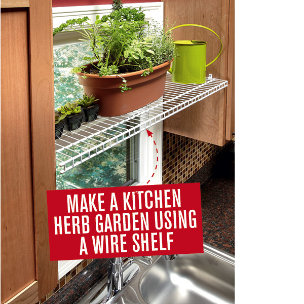 Install A Wire Rack In The Kitchen