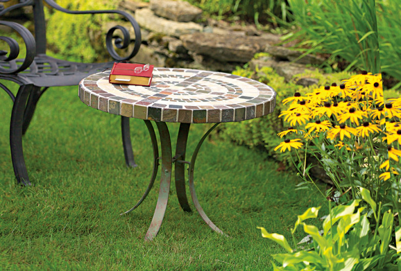 Build a mosaic tile table,