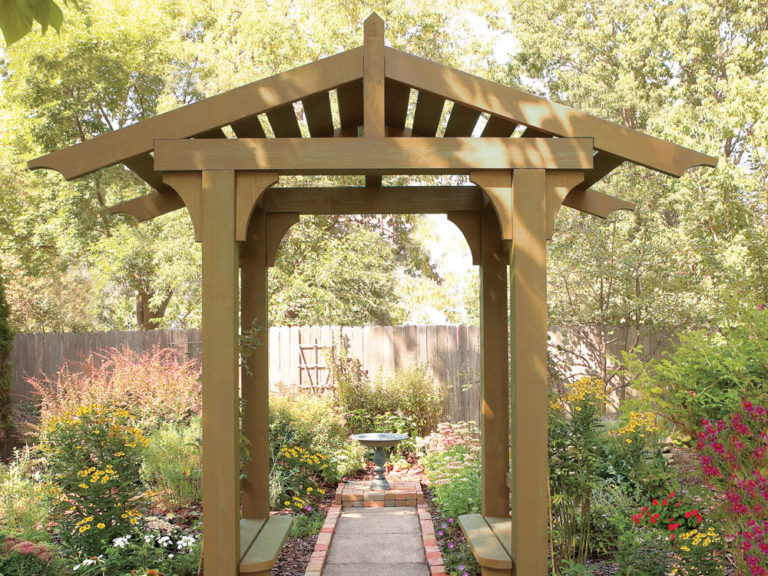 Build A Walkway Pergola Australian Handyman Magazine