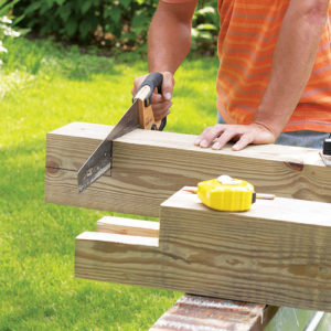 Step 1. Cut the posts