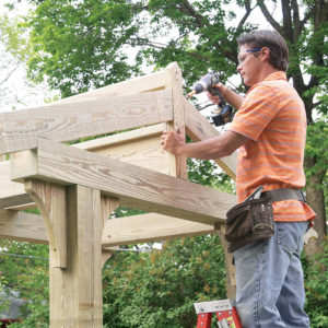 Step 10. Fit the rafters