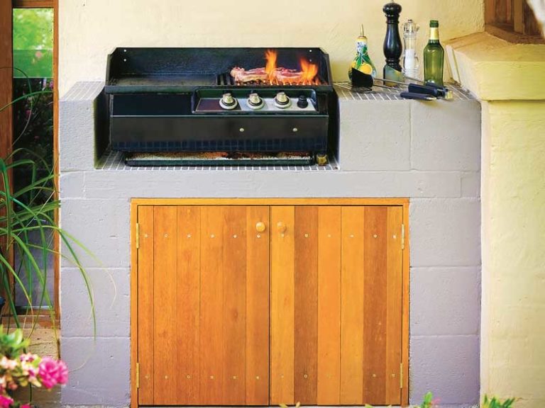 How To Install A BuiltIn Barbecue Australian Handyman Magazine