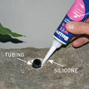 Step 8. Seal the tubing