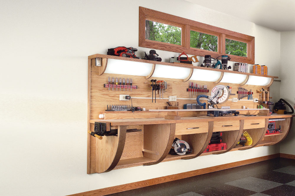 Workbench Inspiration Australian, Garage Benches And Shelving