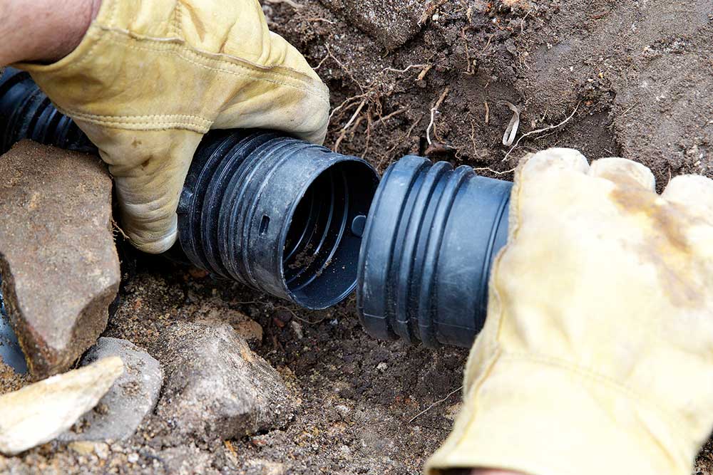 drainage, handyman magazine, 