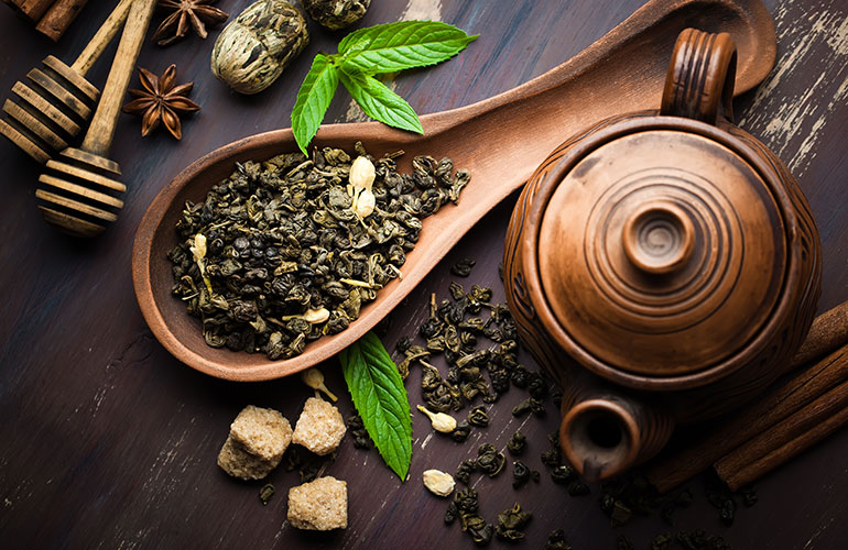 Tea enriches your soil