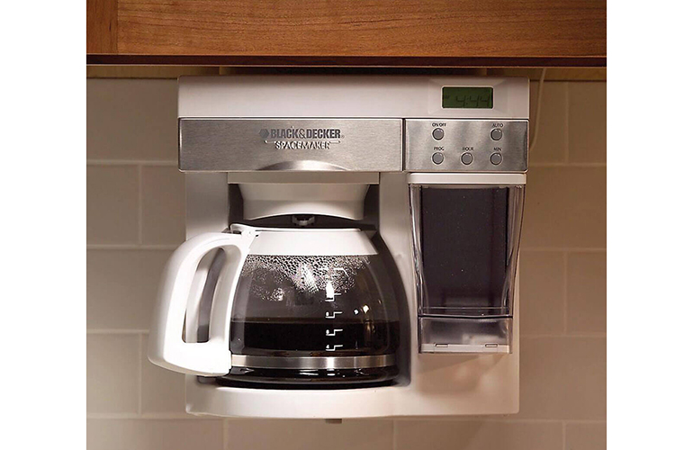 Tucked Away Coffeemaker