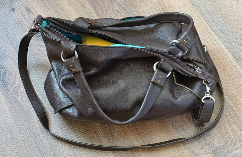 The inside of your handbag