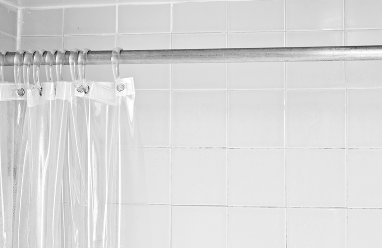Shower curtain liners (or plastic shower curtains)