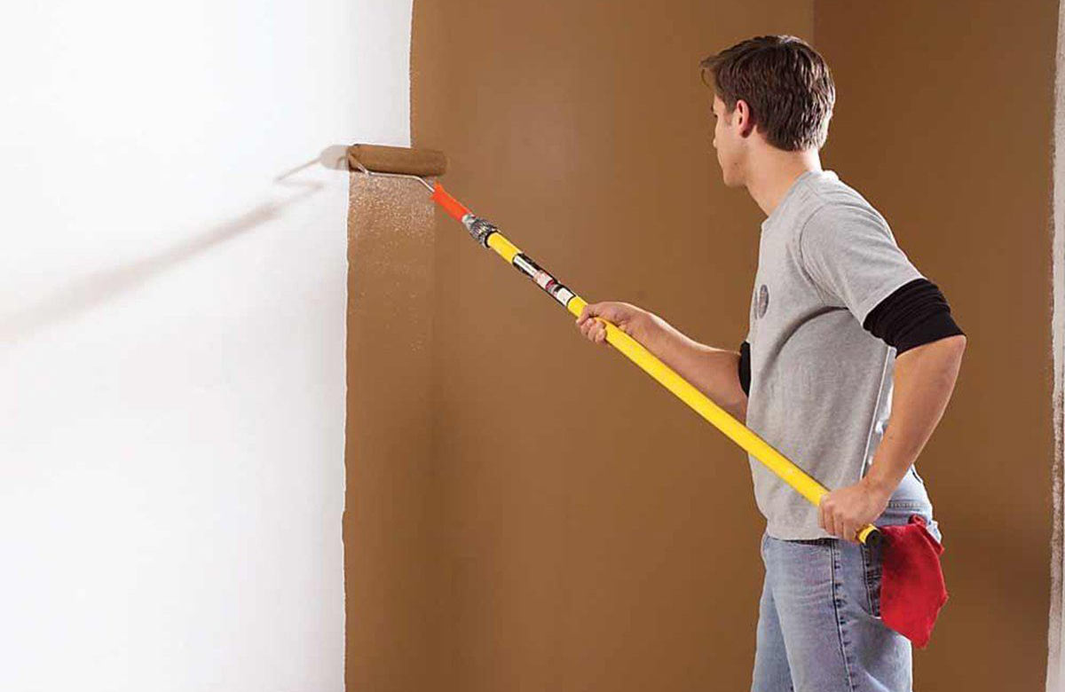 How to avoid lap marks when wall painting